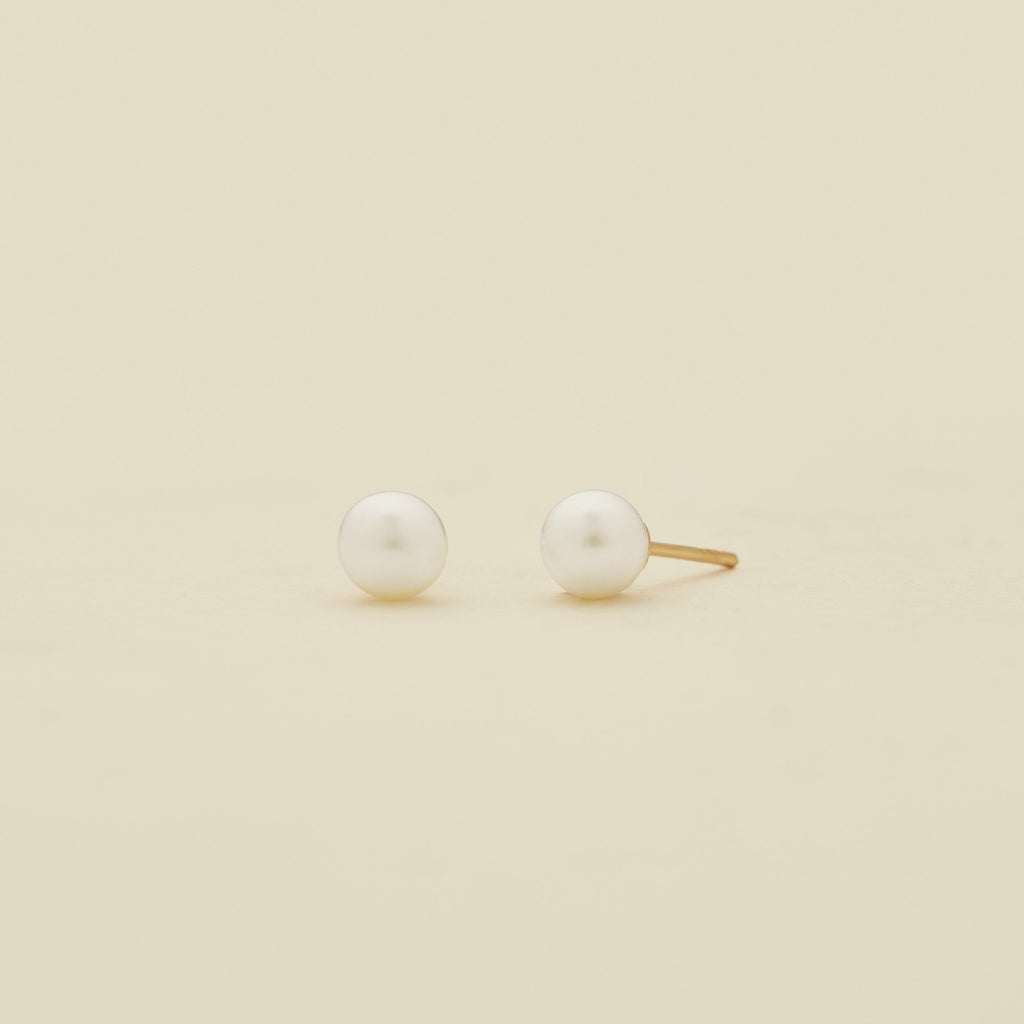 Pearl Stud Earrings