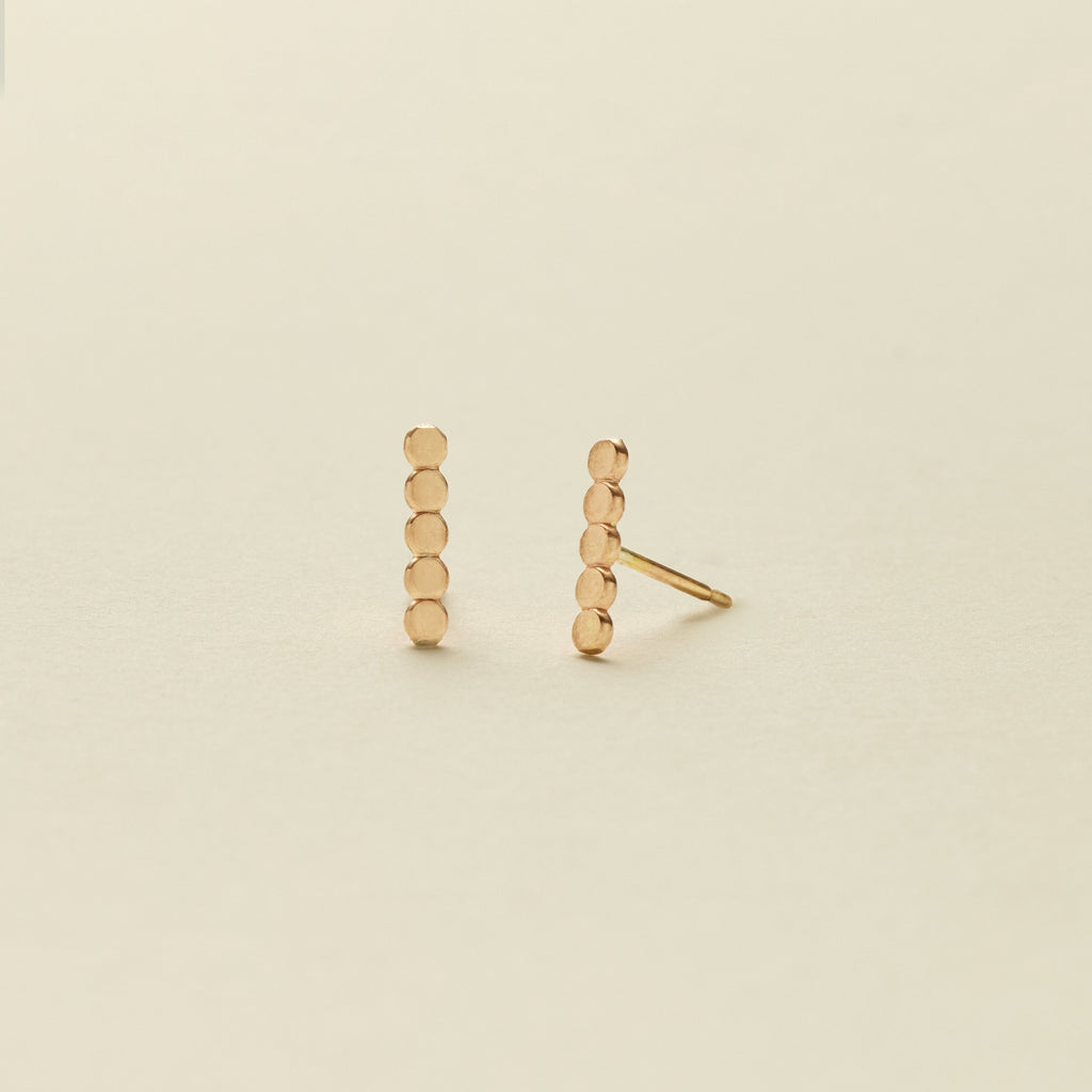 Poppy Bar Stud Earrings